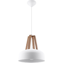 Sollux LAMPA wisząca SL.0388 metalowa OPRAWA okrągły ZWIS