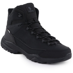 Buty sportowe trekkingowe wysokie nieocieplane czarne McBraun 9457