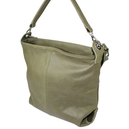 Torebka Skórzana Magre (PL) Skóra Naturalna FIONA OLIWKOWY