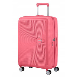 Walizka American Tourister Soundbox 67cm powiększana różowa