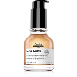 Loreal Metal Detox, olejek wygładzający do włosów