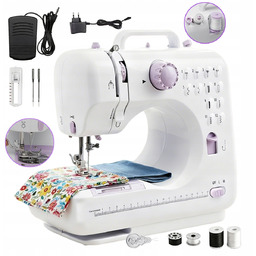 dzieci Mini Przenośna Maszyna Do Szycia 12 Ściegów