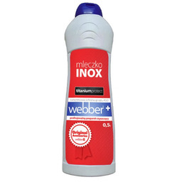 Webber mleczko do czyszczenia powierzchni nierdzewnych
