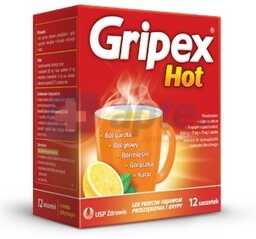 Gripex Hot x12 saszetek