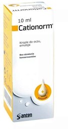 Cationorm, Krople do oczu