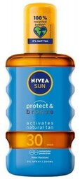 NIVEA SUN Protect&bronze olejek w sprayu do opalania