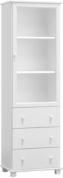 OUTLET - Witryna drewniana nr6 biała