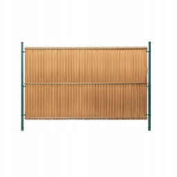 Zestaw osłon do siatki panelowej 123h x 250cm