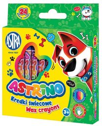 Kredki świecowe 24 kolory Astrino 8358 316121004