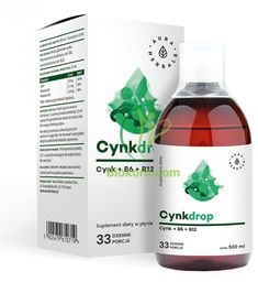 Cynkdrop, Cynk + B6 + B12, Aura Herbals,