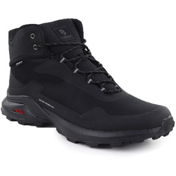 Buty sportowe trekkingowe wysokie nieocieplane czarne McBraun 8170