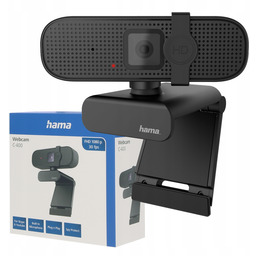 Hama kamera internetowa webcam C-400, Full-hd Usb mikrofon