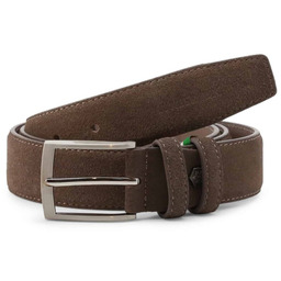 Męski pasek do spodni skóra zamszowa Lumberjack