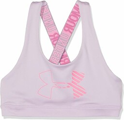 Under Armour Dziewczęcy Armour HeatGear sportowy biustonosz graficzny