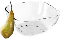 Salaterka szklana Carini 20 cm, przezroczysta
