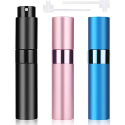 MINI ATOMIZER DO PERFUM PODRÓŻNY ROZPYLACZ 5ML ZESTAW