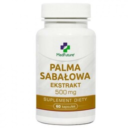 MedFuture Palma sabałowa ekstrakt 500mg, 60 kapsułek