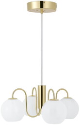 Lampa wisząca FRANCA Nordlux 4xE14 40W Metal Mosiądz