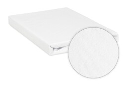 Matex Podkład higieniczny 220x200 jersey biały paroprzepuszczalny wodoodporny