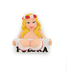 Magnes Polska bikini biust cycki