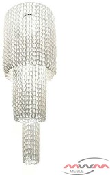 Lampa wisząca CLP-S6 - szkło. stal węglowa