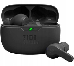 Słuchawki bezprzewodowe JBL Vibe Beam Czarne Bluetooth