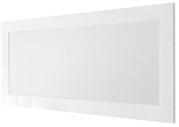 Lustro w ramie białej 170 x 75 cm