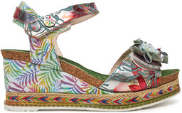 Espadryle Laura Vita Hacdeo 09 Srebrny