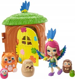 Enchantimals, domek zwierzaczki - niespodzianki Peeki Parrot