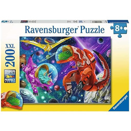 Ravensburger Kinderpuzzle - Weltall Dinos - 200 Teile