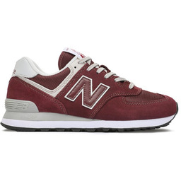 Sneakersy New Balance ML574EVM Bordowy