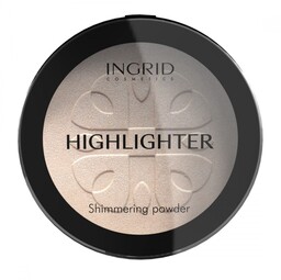 INGRID Podkład prasowany HD BEAUTY INNOVATION rozświetlający 25g
