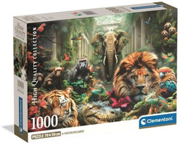 Puzzle 1000 Mystic Jungle - Clementoni