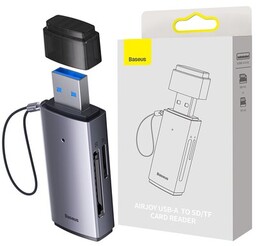 BASEUS Czytnik kart pamięci Lite Series SD/MicroSD USB-A