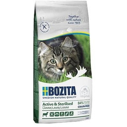 BOZITA Active & Sterilised Grain free Lamb -