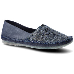 Maciejka, Baleriny, 01930-68/00-0 Granat+Wzory, rozmiar 36