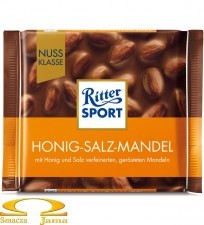 Czekolada Ritter Sport Honig-Salz-Mandel 100g