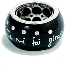 Biżuteria DEMARIA DM6TAX38N-N14. Pierścionek, Kolor czarny. Kobieta.