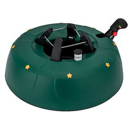 Stojak choinkowy w gwiazdki 37 cm zielony Kamai