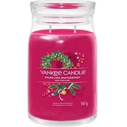 Yankee Candle Signature Sparkling Winterberry Świeca Duża 567g