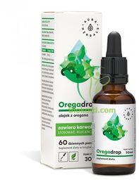 Oregadrop Olejek z Oregano, Krople, Aura Herbals, 30ml