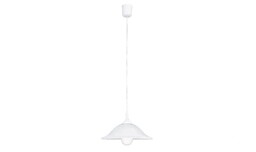 RABALUX 3905 Lampa wisząca Alabastro D30 E27/1x60W biaŁa
