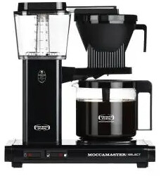 Moccamaster KBG 741 Select Czarny Ekspres przelewowy