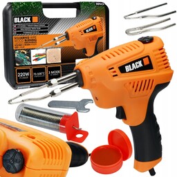 Lutownica Transformatorowa .220W Black Walizka Led Cyna Black