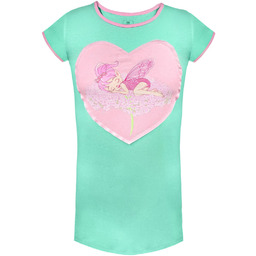 Koszula nocna dziecięca dziewczęca dla dziewczynki bawełniana krótki