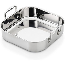 Le Creuset Kwadratowa brytfanna ze stali nierdzewnej 3-ply,
