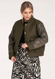 Kurtka bomberka damska Zielona bomberka damska M1097 r.