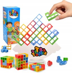 Gra logiczna układanka klocki TETRA TOWER tetris wieża