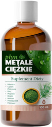 Płyn METALE CIĘŻKIE 9 Naturalnych ziół Przytulia Detoks
