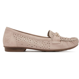 Mokasyny Rieker 40068-61 Beżowy